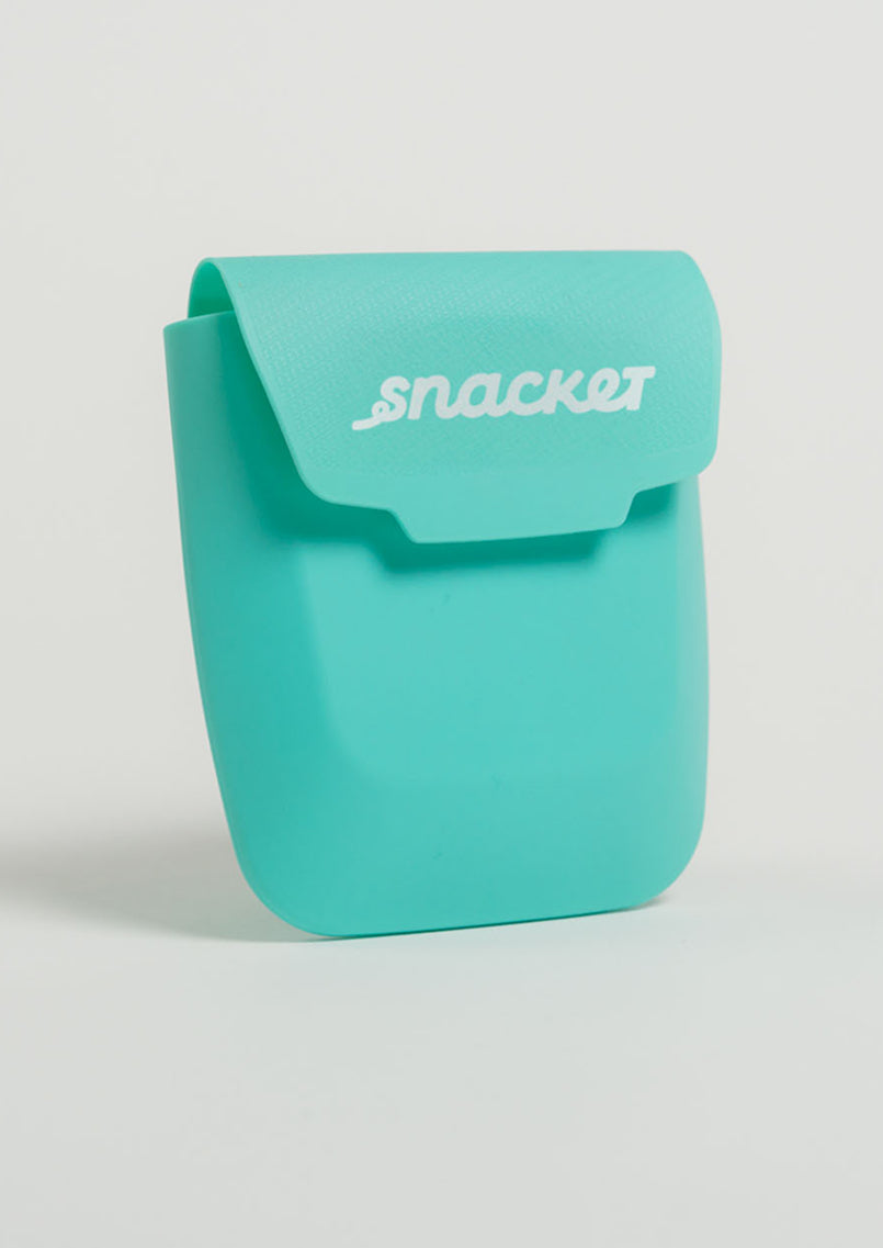 Snacket food pouch aqua