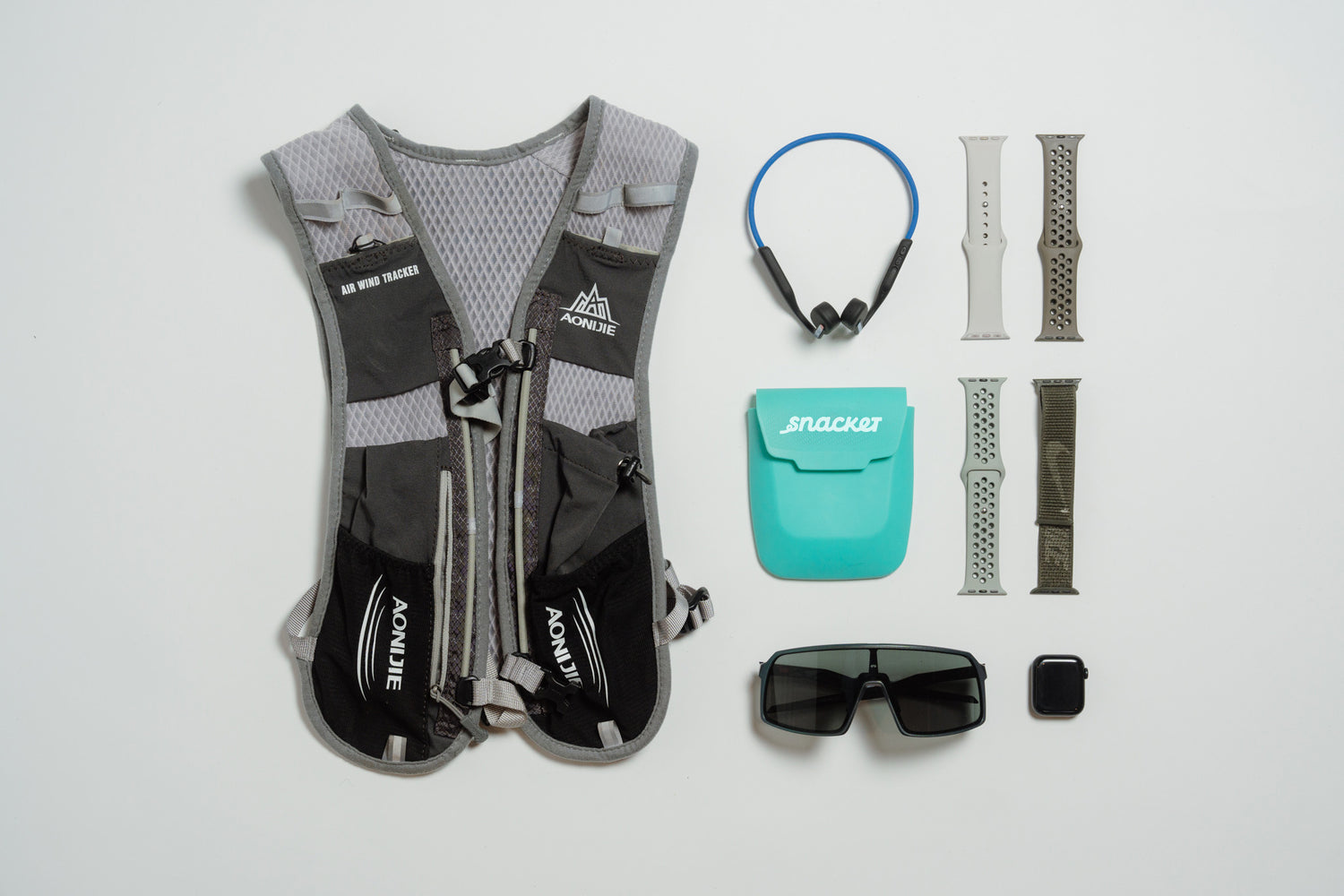 Snacket with other gear